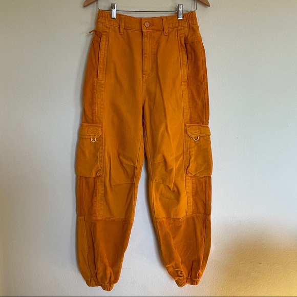 BDG Pants - NWOT Urban Outfitters BDG Orange Cargo Jogger